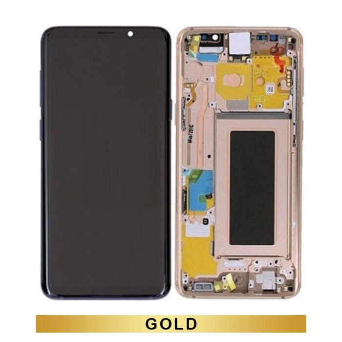 Samsung S9Plus OLED Screen Gold (Refurbished)