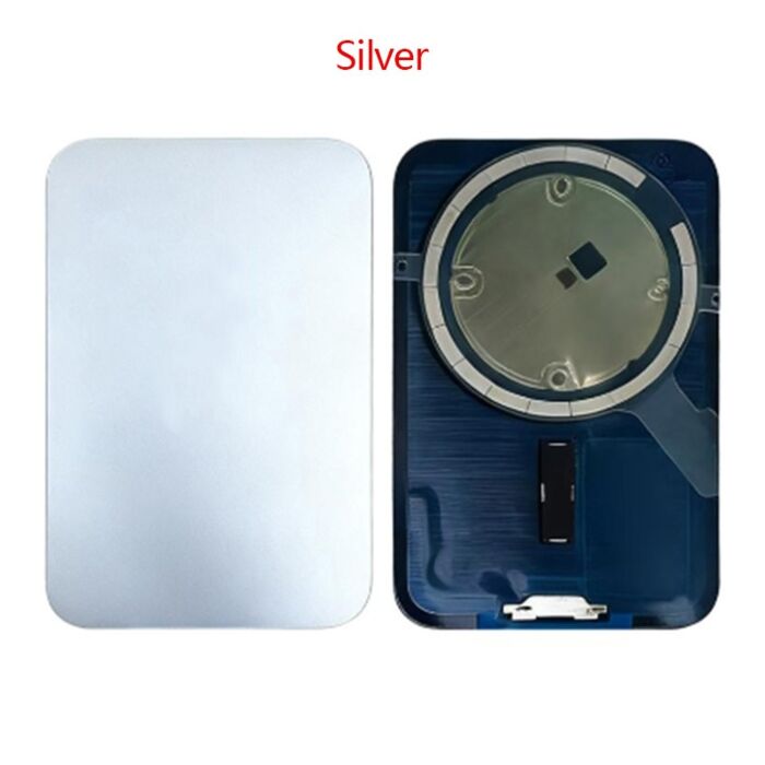 Back Panel with Magnet Silver for iPhone 17Pro Max (Best Aftermarket)