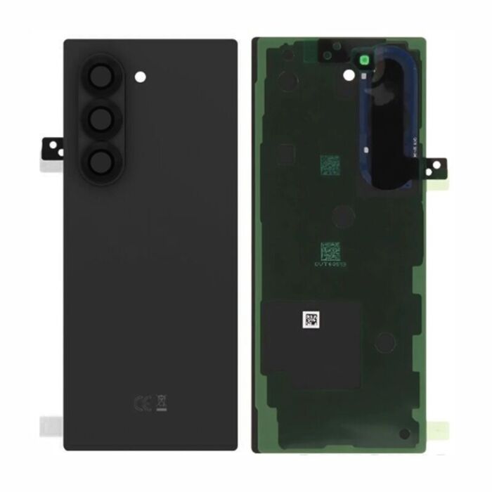 Back Glass Cover for Samsung Z Fold 6 5G F956B Black (Aftermarket Premium)