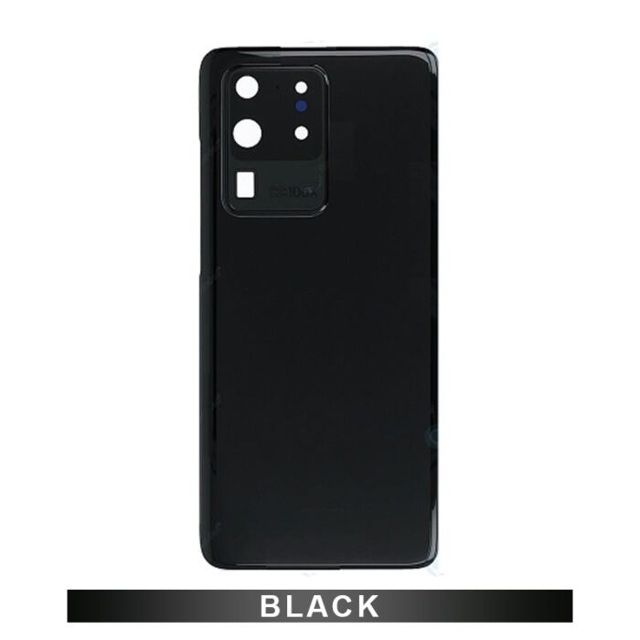 Samsung S20Ultra Back Glass Cosmic Black (Aftermarket Premium)
