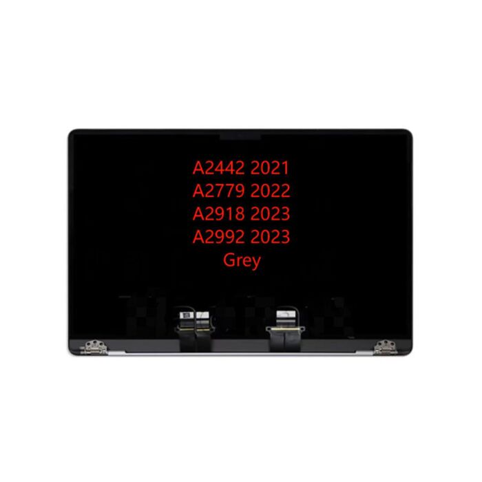 LCD Screen for Macbook Pro 14" A2442 (2021)/Pro14" A2779 (2023)/Pro14" A2918 (2023) Grey (Pulled LCD with Refurbished Frame, System Must Be Updated To 15.2)