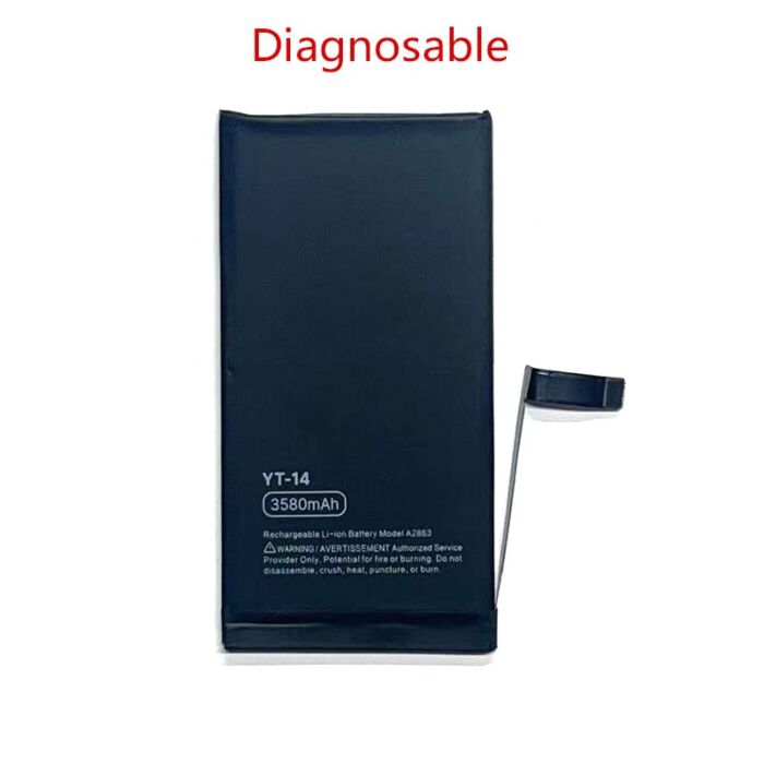 Battery for iPhone 14 A2863 (Pulled Chip, Support Diagnosis)