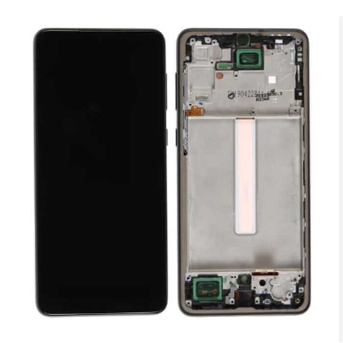 Samsung A36 5G A366 Service Pack OLED Assembled with Service Pack Frame Black