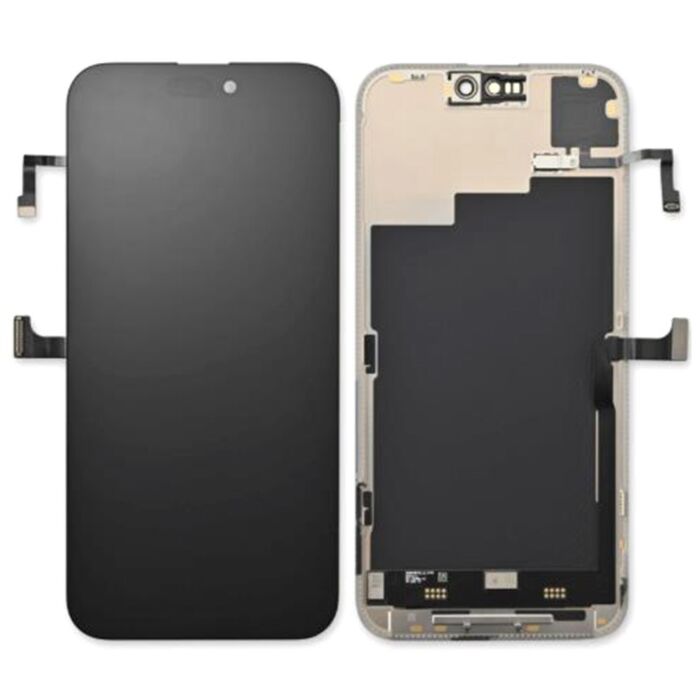 OLED Screen for iPhone 15Plus with Proximity Sensor Flex (Refurbished, Configuration Support)