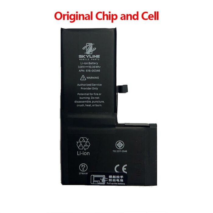 Battery for iPhone X 2716Mah (Og Solution)