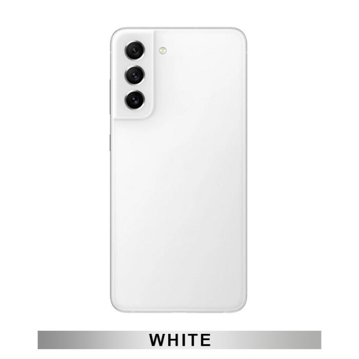 Samsung S21FE Back Cover White (Best Aftermarket)