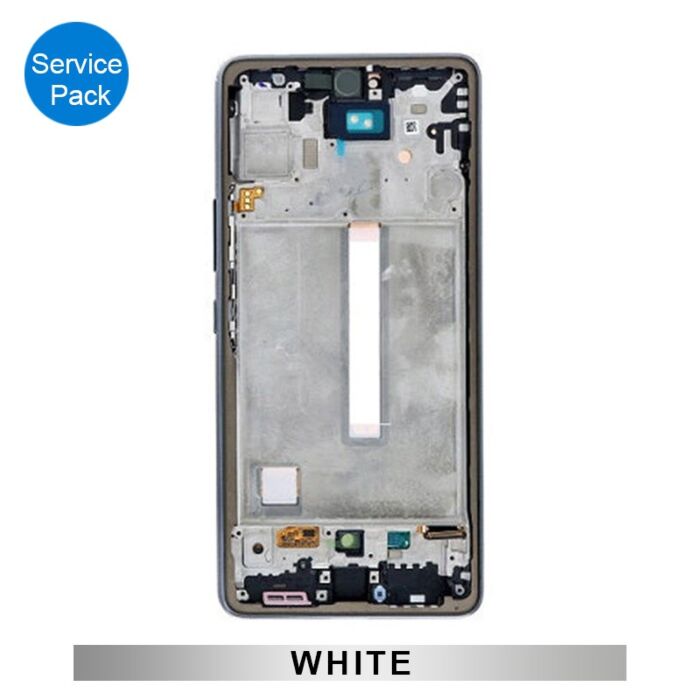 Samsung A53 5G OLED Screen White GH82-28024B (Service Pack)