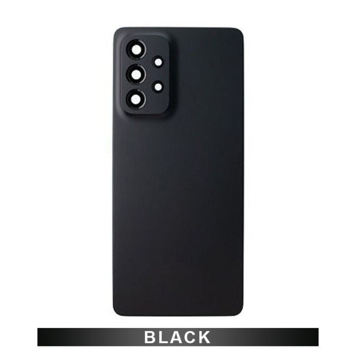 Samsung A53 5G Back Cover Glass Black (Best Aftermarket)