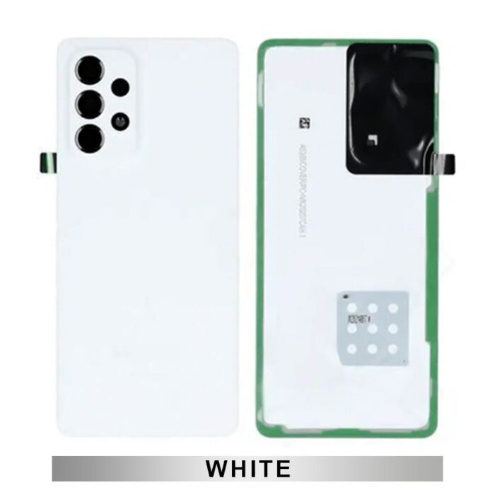 Samsung A53 5G Back Cover Glass White (Best Aftermarket)