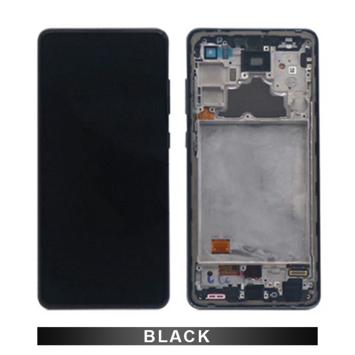Samsung A72 5G Screen Black (Aftermarket Incell)