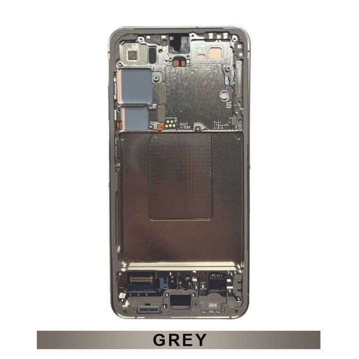 Samsung S24 Service Pack OLED Assembled with Third Party Frame Grey
