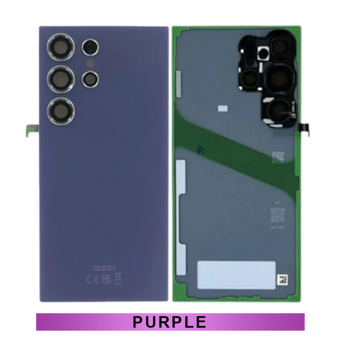 Samsung S24Ultra Back Glass Cover Purple (Aftermarket Premium)