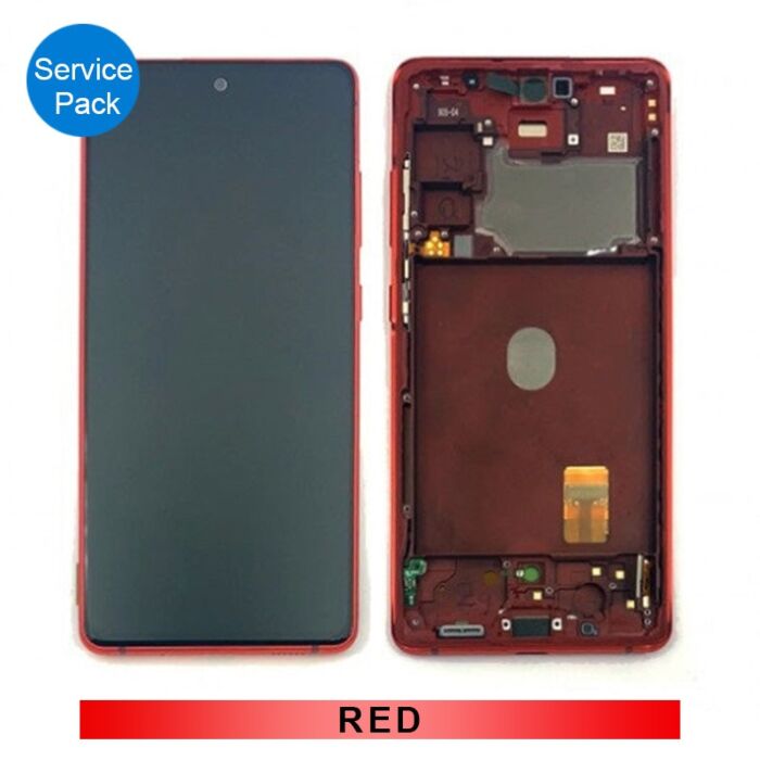 Samsung S20FE Screen Red GH82-31329E (Service Pack)