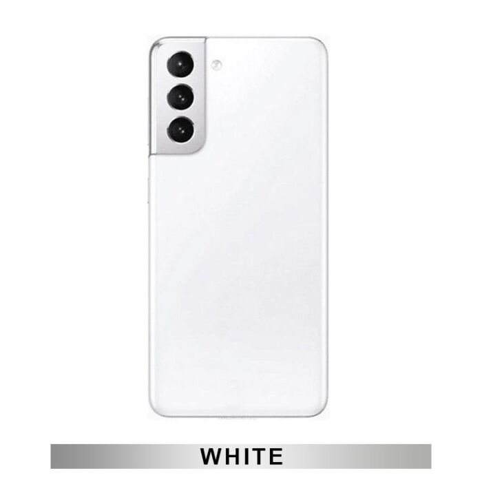 Samsung S21 G991 Back Glass White (Aftermarket Premium)