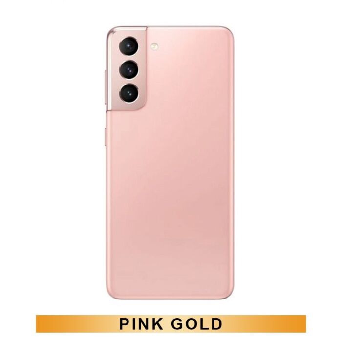 Samsung S21 G991 Back Glass Pink Gold (Aftermarket Premium)