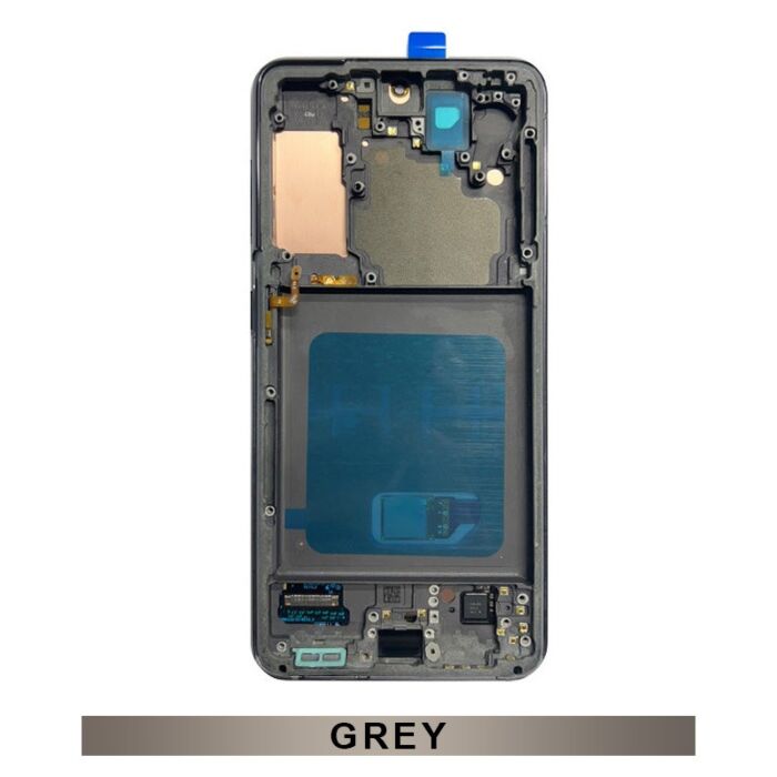Samsung S21 G991 Service Pack OLED Assembled with Third Party Frame Grey
