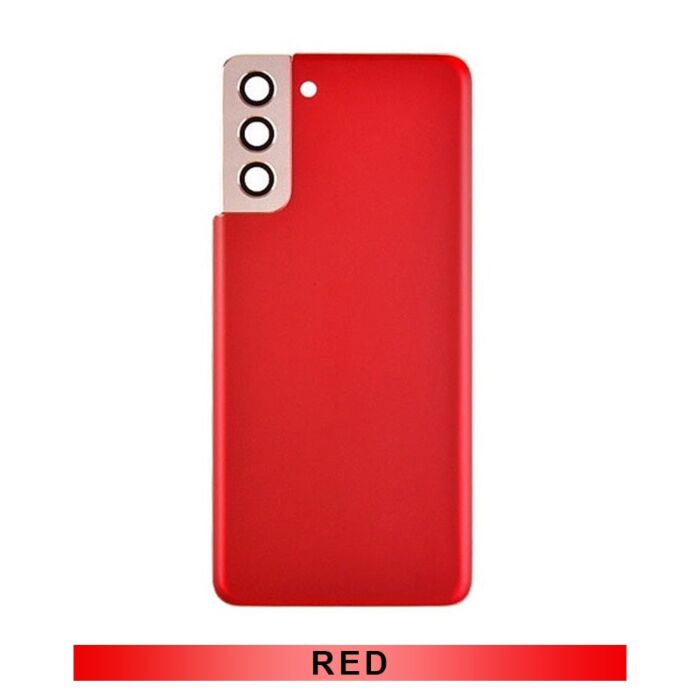 Samsung S21Plus Back Glass Red (Aftermarket Premium)