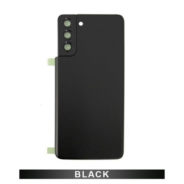 Samsung S21Plus Back Glass Black (Aftermarket Premium)