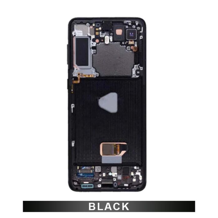 Samsung S21Plus Service Pack OLED Assembled By Third Party Frame Black