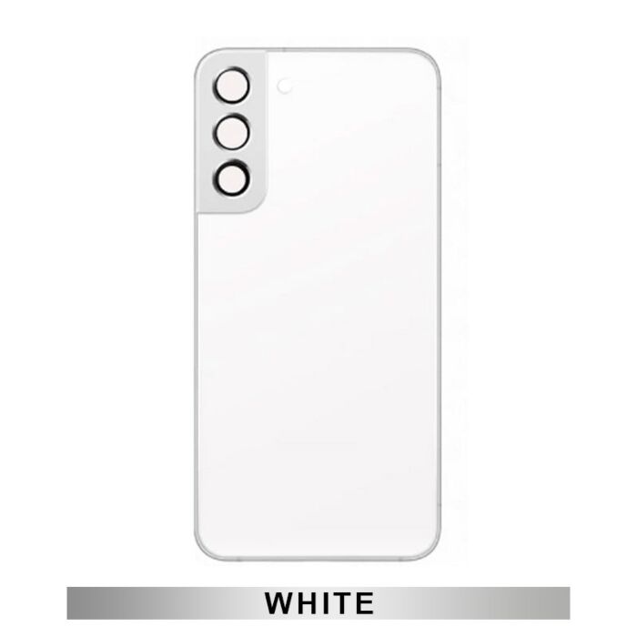 Samsung S22Plus Back Glass White (Aftermarket Premium)
