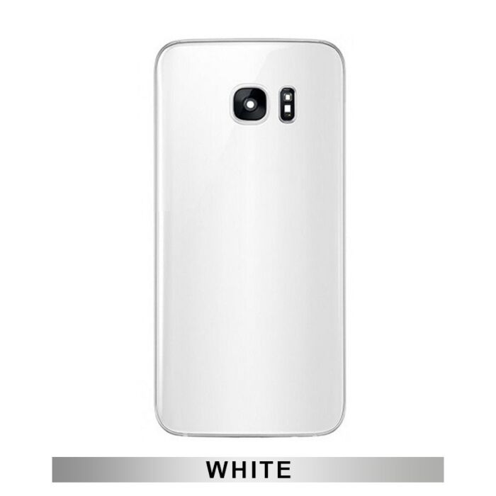 Samsung S7Edge Back Glass Cover White