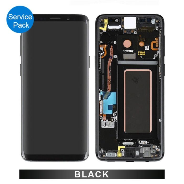 Samsung S9 G960 OLED Screen Black Gh97-21696A (Service Pack)