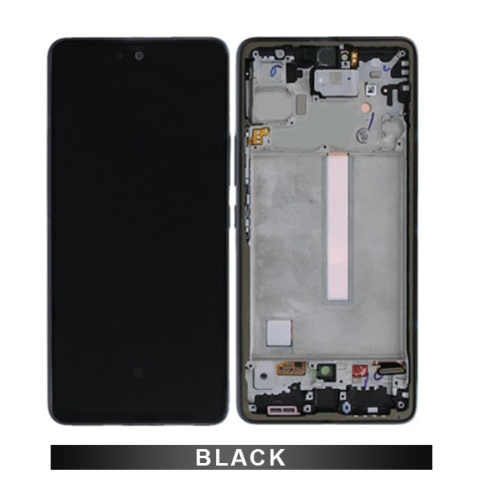 Samsung A73 5G Screen Black (Aftermarket OLED)