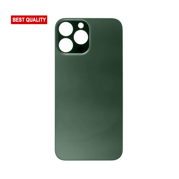 Back Glass Green No Logo for iPhone 13Pro (Best Aftermarket)