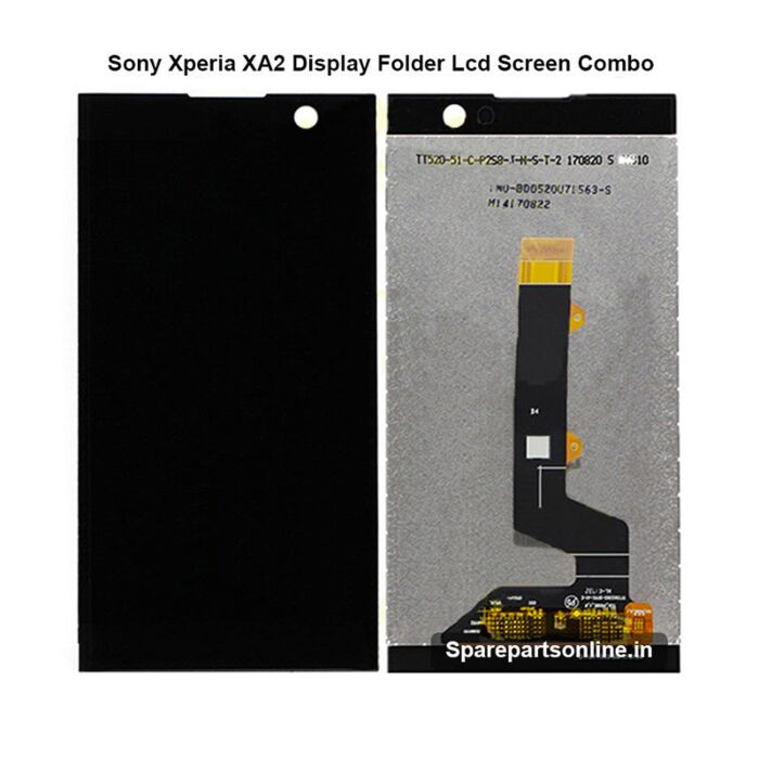 Sony Xa2 H3113 Screen Black (Aftermarket)