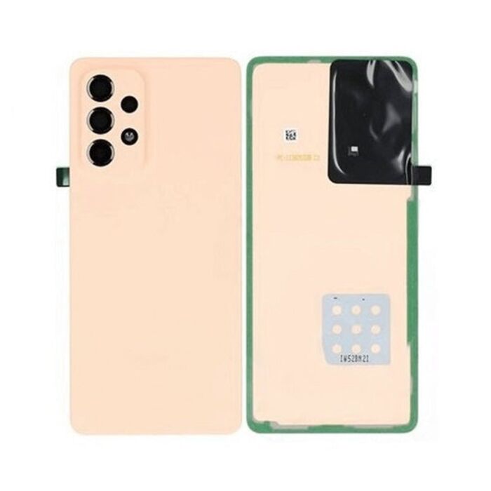 Samsung A33 5G Back Cover Glass Peach (Best Aftermarket)
