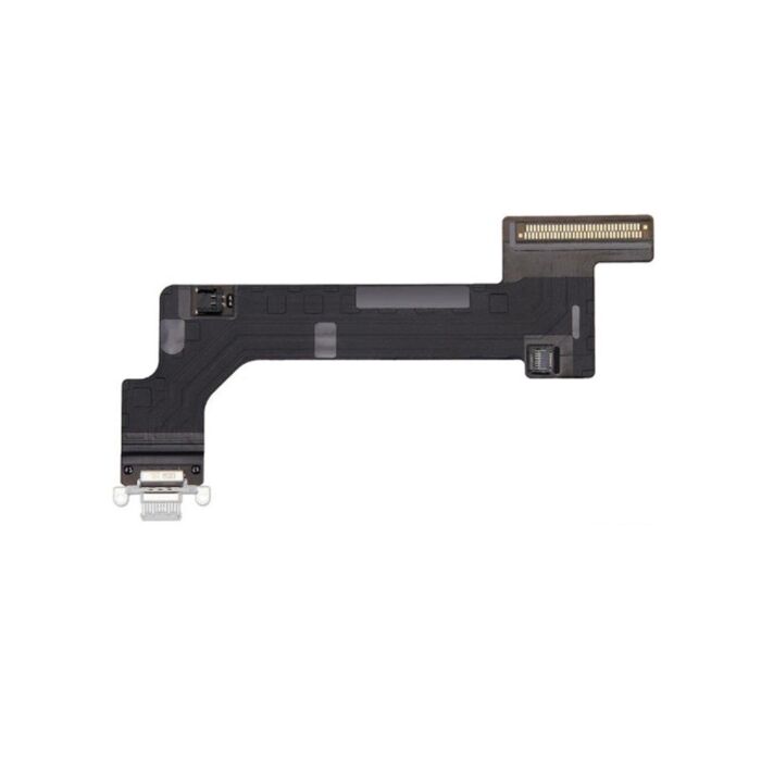 Charging Port Flex White 4G Version for iPad 10th 2022 (Aftermarket)