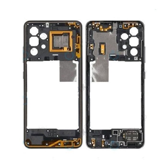 Samsung A32 4G Middle Frame with Power Volume Flex Black