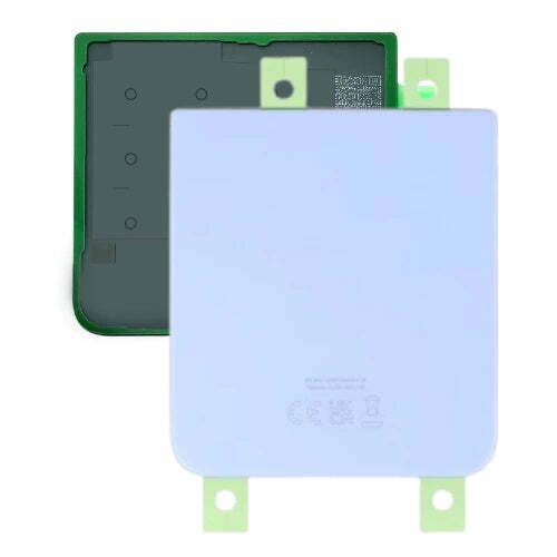 Samsung Z Flip 4 5G F721 Back Bottom Glass Blue (Aftermarket Premium)