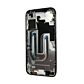 Middle Frame with Power and Volume Flex for iPhone 16 Silver (Best Aftermarket)