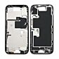 Middle Frame with Power and Volume Flex for iPhone 16Pro White (Best Aftermarket)