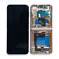 Samsung Z Flip 4 F721 Inner Screen Assembled with Service Pack Frame Pink