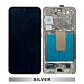 Samsung S23 Service Pack OLED Assembled with Third Party Frame Silver