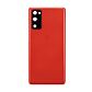 Back Glass for Samsung S20FE Red (Aftermarket Premium)