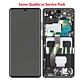 Samsung S21Ultra G998 Service Pack OLED Screen Assembled with Third Party Frame Black