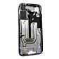 Back Housing with Power and Volume Button Flex for iPhone 17 Purple (Best Aftermarket)
