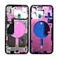 Middle Frame with Power and Volume Flex for iPhone 15Pro Max White (Best Aftermarket)