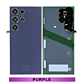 Samsung S24Ultra Back Glass Cover Purple (Aftermarket Premium)