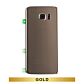 Samsung S7Edge Back Glass Cover Gold