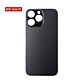 Back Glass Black No Logo for iPhone 14Pro Max (Best Aftermarket)