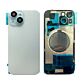 Back Panel with Magnet Blue No Logo for iPhone 15 (Aftermarket Premium)
