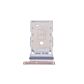 Samsung S22Ultra S908 Sim Tray Burgundy