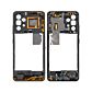 Samsung A32 4G Middle Frame with Power Volume Flex Black