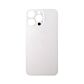 Back Glass White No Logo for iPhone 14Pro (Aftermarket Premium)