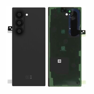 Back Glass Cover for Samsung Z Fold 6 5G F956B Black (Aftermarket Premium)