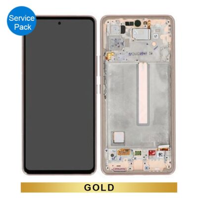 Samsung A53 5G OLED Screen Gold/Peach GH82-28024D/28025D (Service Pack)